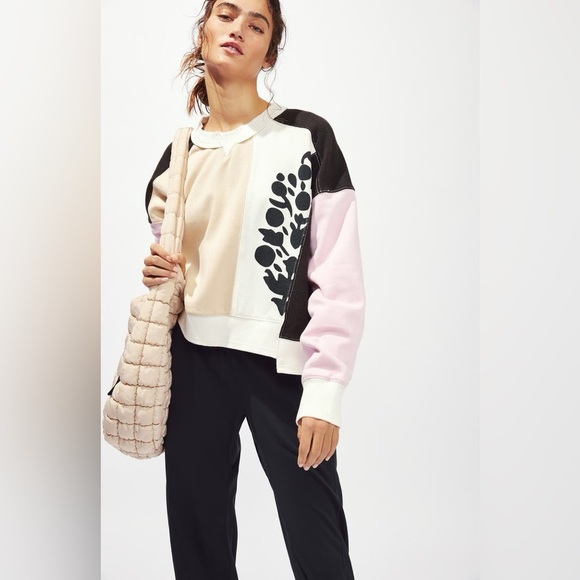 FP Movement Intercept Colorblock Graphic Sweatshirt Free People - Picture 5 of 10